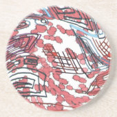 gezeichnet getränkeuntersetzer (Vorne)