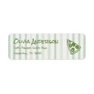 Gezeichnet Green Pizza Special Delivery Baby Dusch