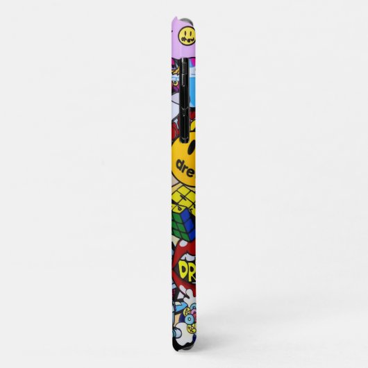 gezeichnet Haus Case-Mate iPhone Hülle (Hinten/Links)