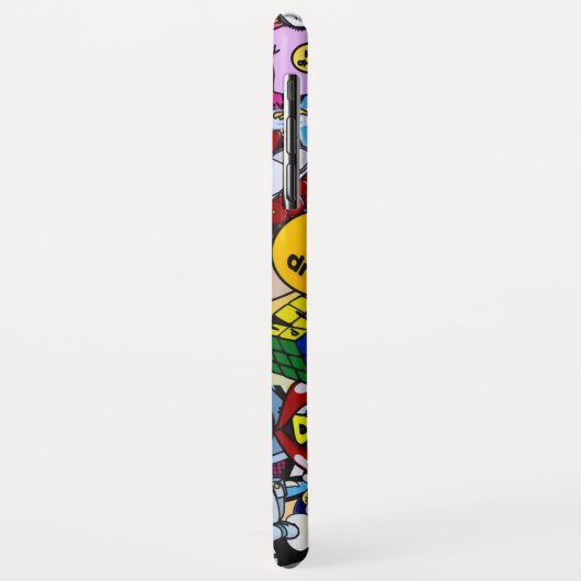 gezeichnet Haus Case-Mate iPhone Hülle (Hinten/Links)