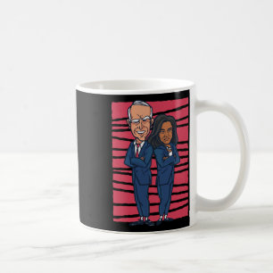 Gezeichnet Joe Biden &amp; Kamala Harris - Biden H Kaffeetasse