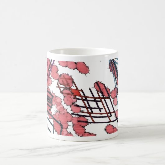 gezeichnet kaffeetasse (Mittel)