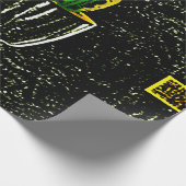 Gezeichnet Kaktus Geschenkpapier (Ecke)