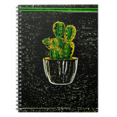 Gezeichnet Kaktus Notizblock (Vorderseite)