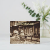 Gezeichnet Milchkarren, New Orleans, Louisiana Postkarte (Stehend Vorderseite)