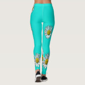 Gezeichnet Milchprodukte Leggings (Rückseite)