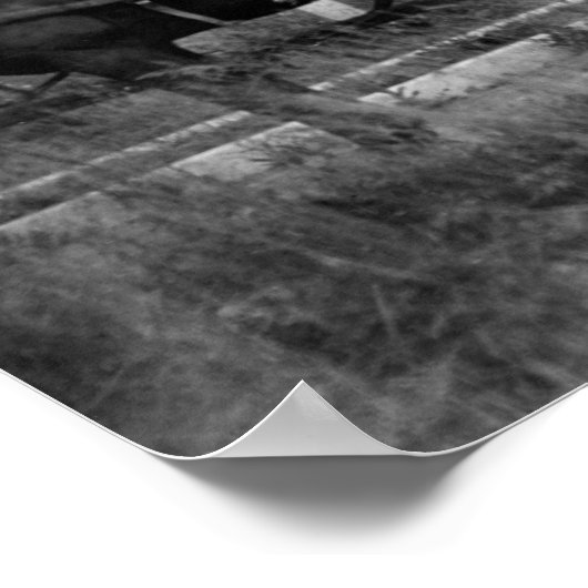 Gezeichnet Pferd Poster (Ecke)