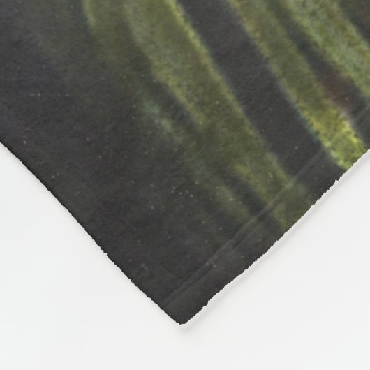 Gezeichnet Pinecone und Pine Needles Fleecedecke (Ecke)