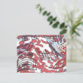 gezeichnet postkarte (Stehend Vorderseite)