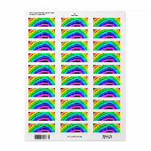 Gezeichnet Regenbogen (Vorne)
