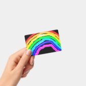 Gezeichnet Regenbogen Ausweis (Handheld)