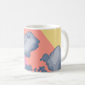 Gezeichnet Regenbogen Kaffeetasse (VorderseiteRechts)
