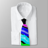 Gezeichnet Regenbogen Krawatte (Gebunden)