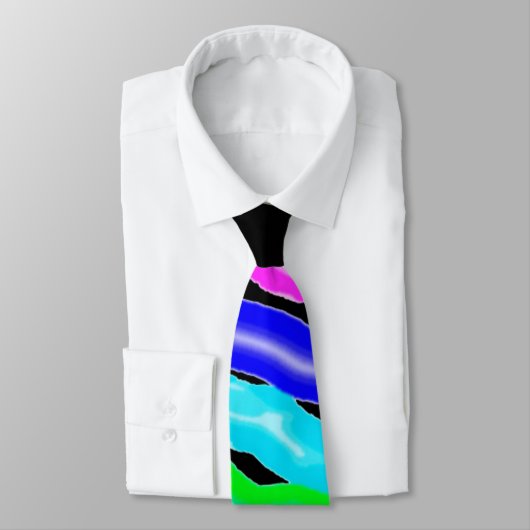 Gezeichnet Regenbogen Krawatte (Gebunden)