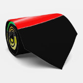 Gezeichnet Regenbogen Krawatte (Gerollt)