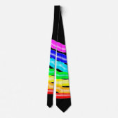 Gezeichnet Regenbogen Krawatte (Rückseite)