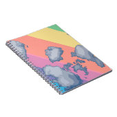 Gezeichnet Regenbogen Notizblock (Rechte Seite)