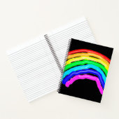 Gezeichnet Regenbogen Notizblock (Innenseite)