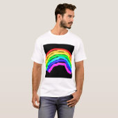 Gezeichnet Regenbogen T-Shirt (Vorne ganz)