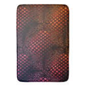 Gezeichnet Rotwein, der wie ein Jute-Netz aussieht Badematte (Vorderseite Vertikal)