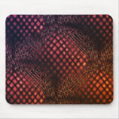 Gezeichnet Rotwein, der wie ein Jute-Netz aussieht Mousepad (Vorne)