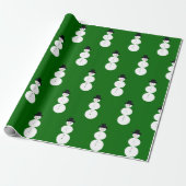 Gezeichnet Snowman Geschenkpapier (Ungerollt)