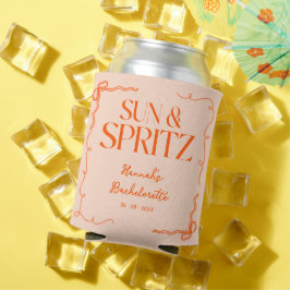 Gezeichnet Sun und Spritz Bachelorette Weekend Par Dosenkühler