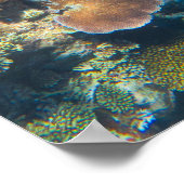 Gezeichnet von Great Barrier Reef Coral - #3 Poster (Ecke)