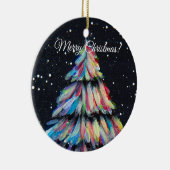 Gezeichnet zum Licht Keramik Ornament (Rechts)