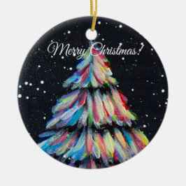 Gezeichnet zum Licht Keramik Ornament