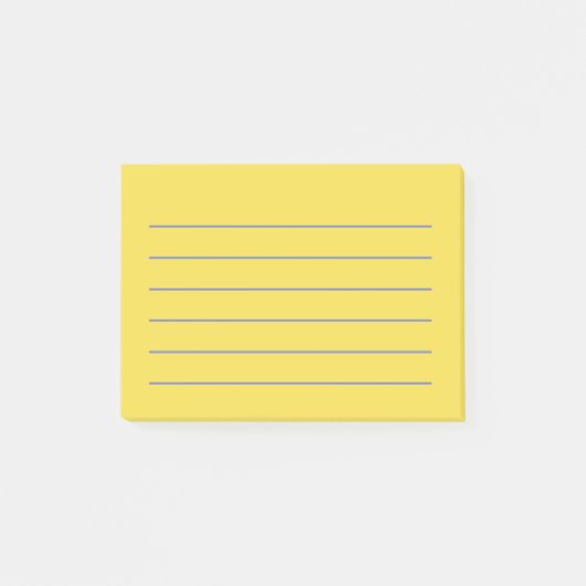 Gezeichnete gelbe Post-Itanmerkungen Post-it Klebezettel (Vorderseite)