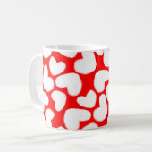 Gezeichnete Herzen 2014 Kaffeetasse (Vorderseite Links)