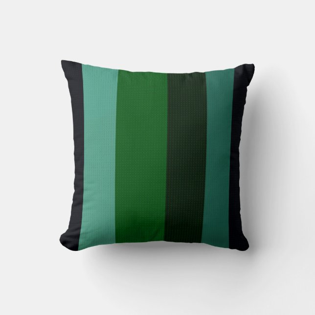 Gezeichnete Licht-Blues Dekor-Weiche moderne Kissen (Vorderseite)