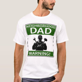 Gezeichnete Nachbarschaft Vater T-Shirt