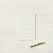 Gezeichnete Notizbuch-Mappen-Papier-Gewohnheit Post-it Klebezettel (Auf Schreibtisch)