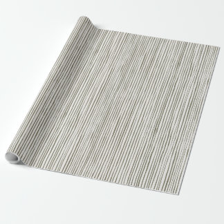 Gezeichnete olivgrüne Streifen | Weihnachten | Fei Geschenkpapier