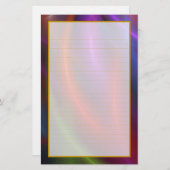 Gezeichnetes Briefpapier der Feuerwerks-II (Vorne/Hinten)