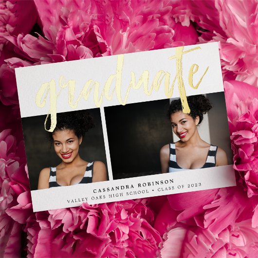 gezeichnetes Gold | Ankündigung von zwei Fotos Abs