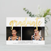 gezeichnetes Gold | Ankündigung von zwei Fotos Abs (Stehend vorne)