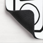 Gezeichnetes iPod Mousepad (Ecke)