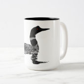 Gezeichnetes Setstück des Loon Hand Zweifarbige Tasse (VorderseiteRechts)