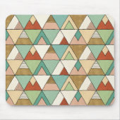Gezeichnetes Stammes- Muster SüdwestenGeo Mousepad (Vorne)