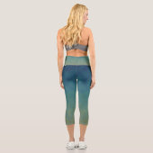 Gezeiten der Dämmerung Capri Leggings (Rückseite)