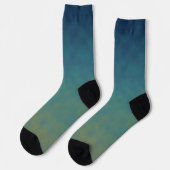 Gezeiten der Dämmerung Socken (Linkes Detail)