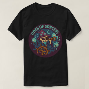 Gezeiten der Zauberei Magischer Schädel T-Shirt