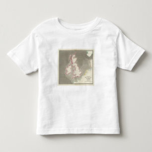 Gezeiten- Diagramm Briten-Meere Kleinkind T-shirt