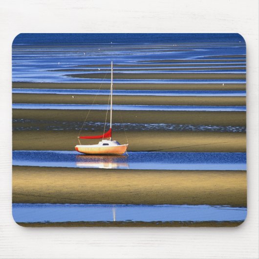 Gezeiten- Ebenen, Cape Cod, MA Mousepad (Vorne)