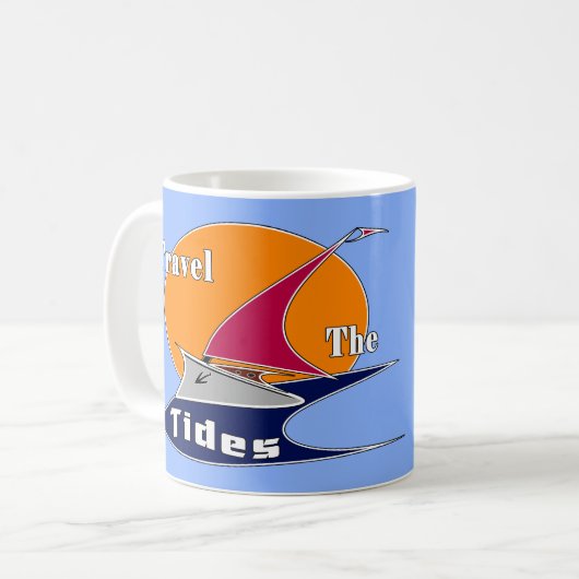 Gezeiten Kaffeetasse (Vorderseite Links)