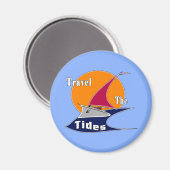 Gezeiten Magnet (Vorderseite/Rückseite)