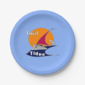 Gezeiten Pappteller (Vorderseite)